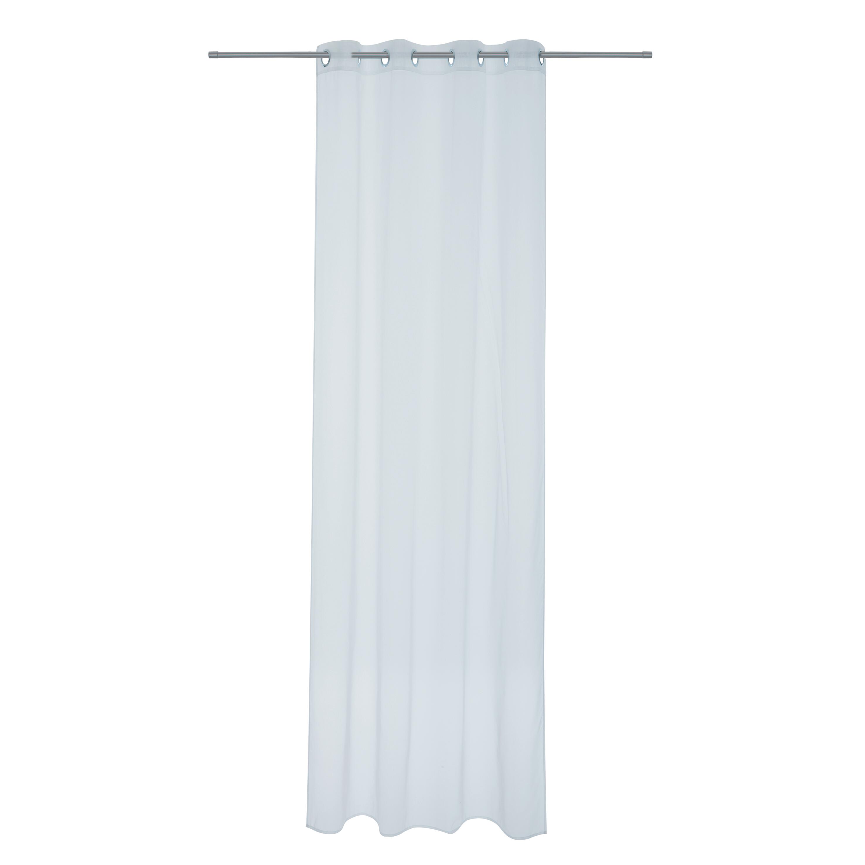 Cortinado ilhós Polyone 140x280cm branco 0 Inspire - 3