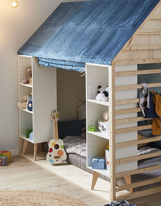 DIY pour fabriquer un lit cabane pour vos enfant, et pas cher !
