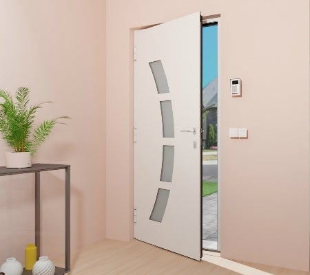 Blanche et lumineuse à l'intérieur, elle s'adaptera parfaitement à votre entrée - 1
