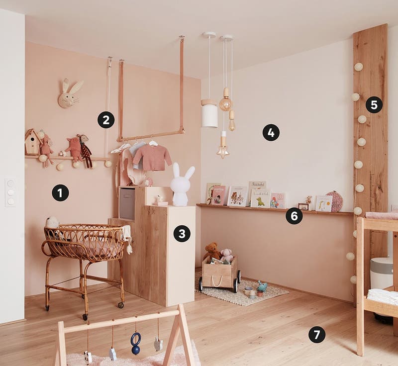 15 idées de décorations pour le mur d'une chambre d'enfant ou bébé - Marie  Claire