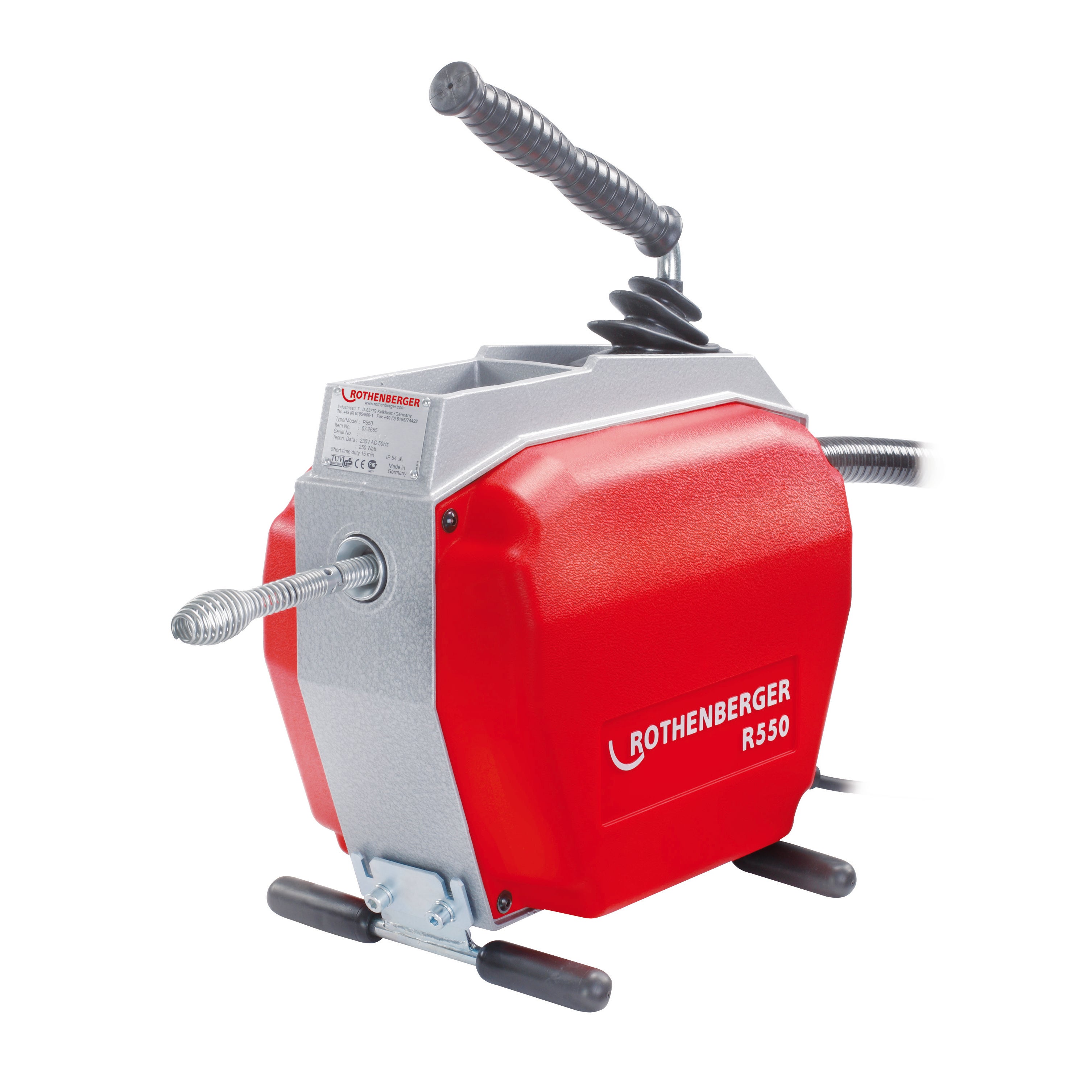 Rothenberger Pompa stura scarichi R 550 per tubo 250 W
