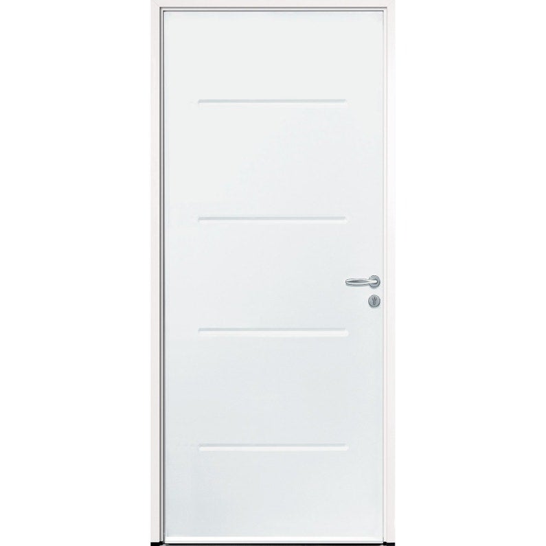 Porte 2024 blanche simple