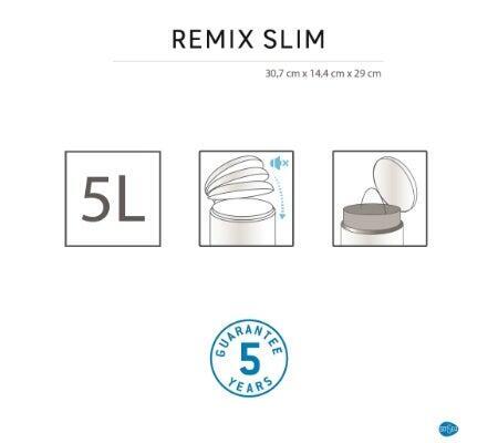 Poubelle élégante et fonctionnelle   - 1