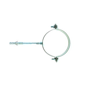 sourcing map Supporti per tubi in acciaio inossidabile Montaggio a parete Staffa per tubi a soffitto Morsetto regolabile Cinghia per tubo Fit per tubi