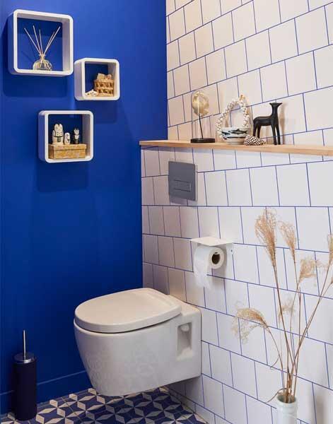 Inspirations décoration wc : nos astuces déco pour les toilettes  Idée déco  toilettes, Petite salle de toilette, Decoration salon moderne gris
