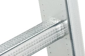 Échelons sertis monobloc avec striures antidérapantes - 2