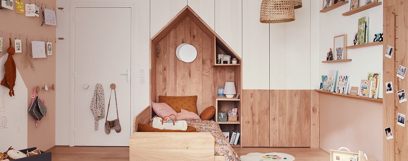 Une chambre d'enfant inspirée par l'espace