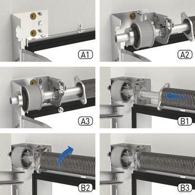 Un système de montage par clip