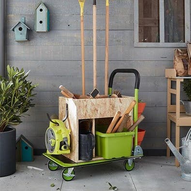 Fabriquer (DIY) son Ratelier pour ranger ses outils de jardin 