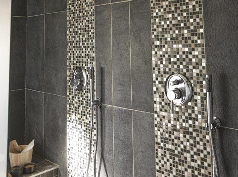 Photo d'une colonne de douche
