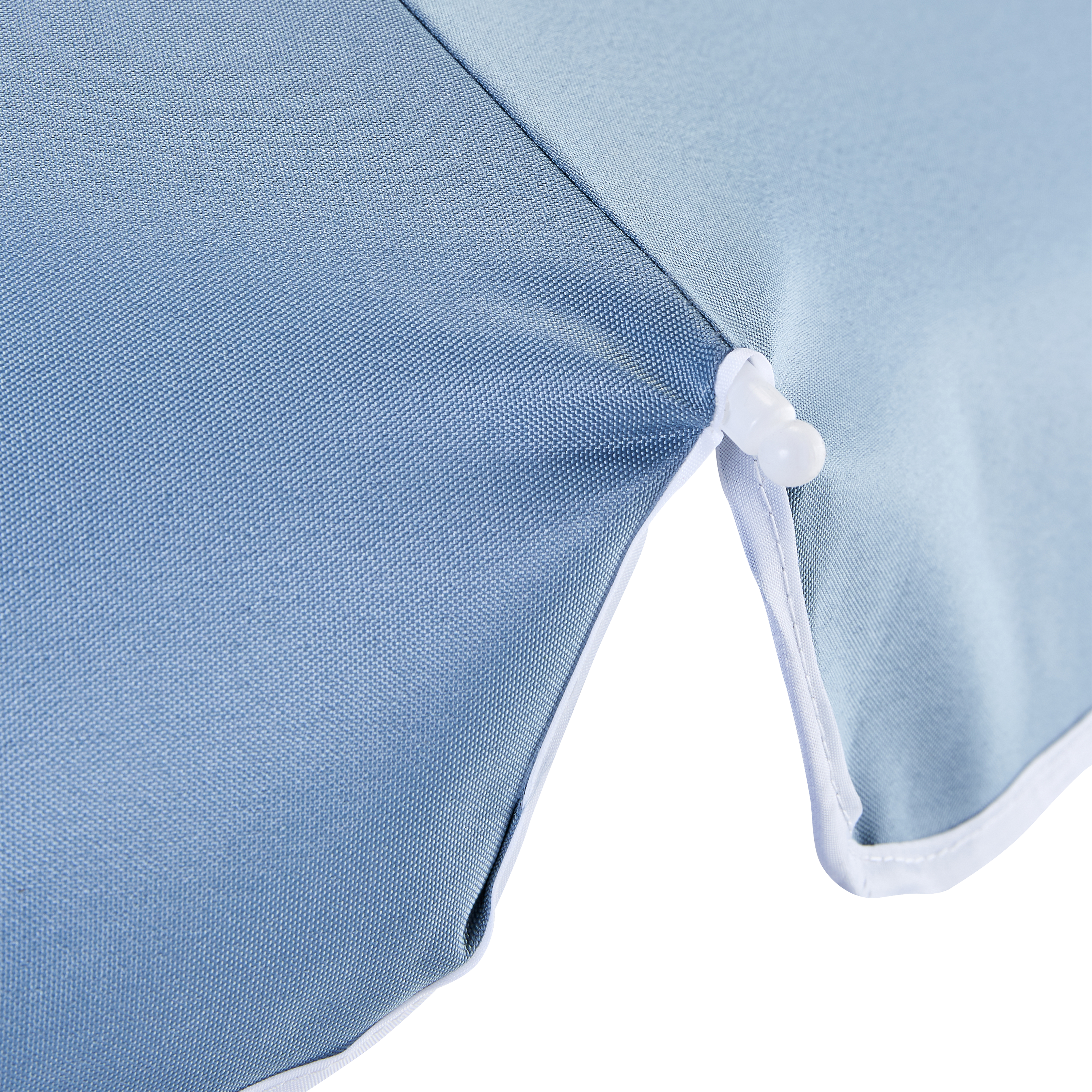 Parasol redondo de aluminio NATERIAL Vali azul de ø 200 cm - 11