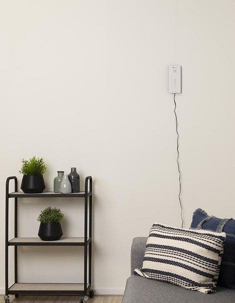 interphone dans le salon