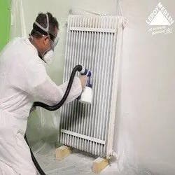 Comment peindre un radiateur sans devoir le démonter
