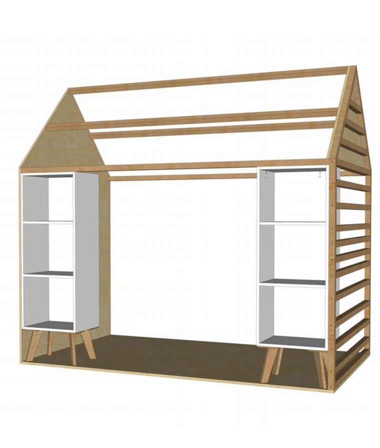 DIY : kit pour fabriquer une cabane pour enfants