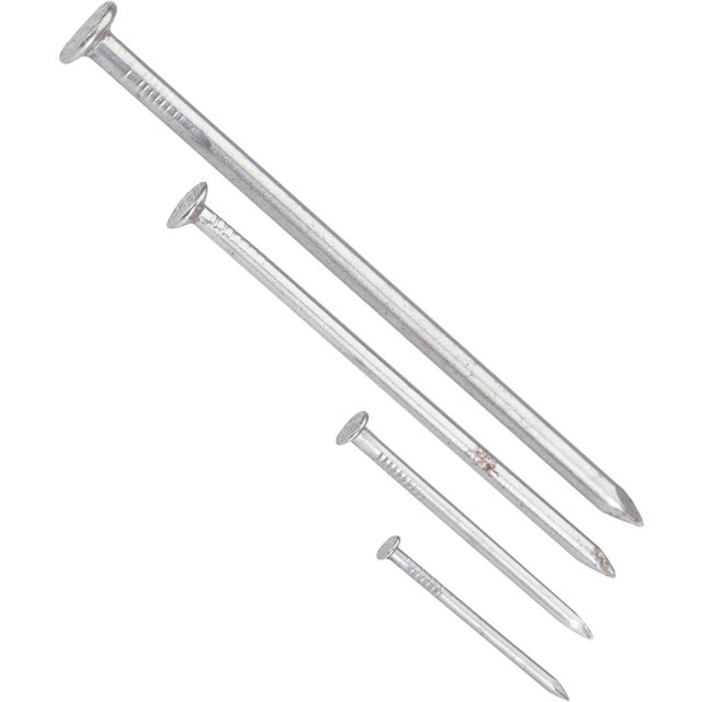 Chiodo testa piatta STANDERS in acciaio L 80 mm x Ø 1.5/2.0/2.7/3.4 mm, 16 pezzi