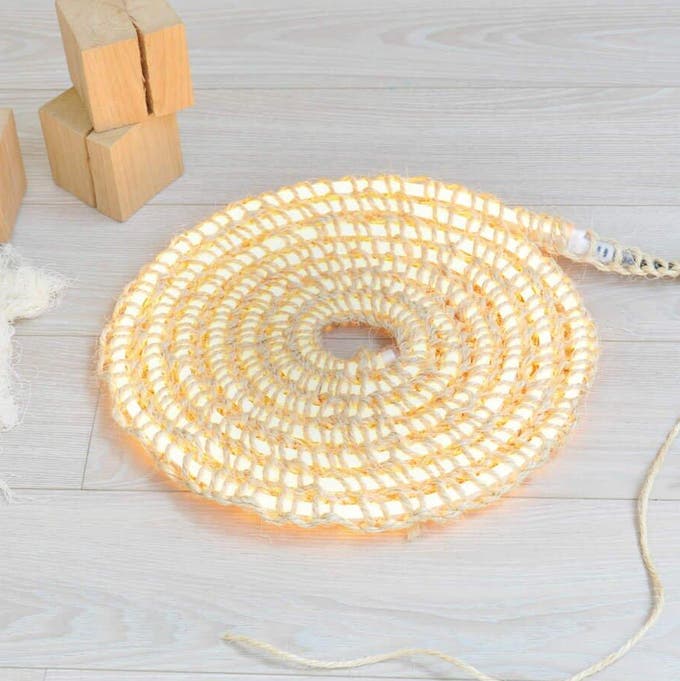 photo d'une guirlande led lumineux
