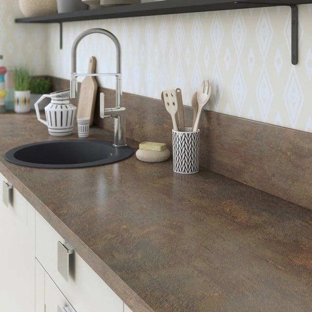 Photo d'un plan de travail sur mesure