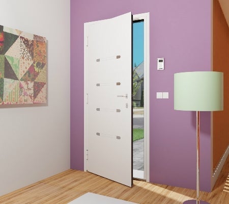 Blanche à l'intérieur, elle s'adaptera parfaitement à votre entrée - 1