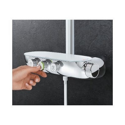 Sistema de ducha con termostato incorporado - Rainshower Smartcontrol 360  duo - Grohe - 26250000