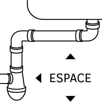 Comment choisir la hauteur de l'évacuation de lavabo ?