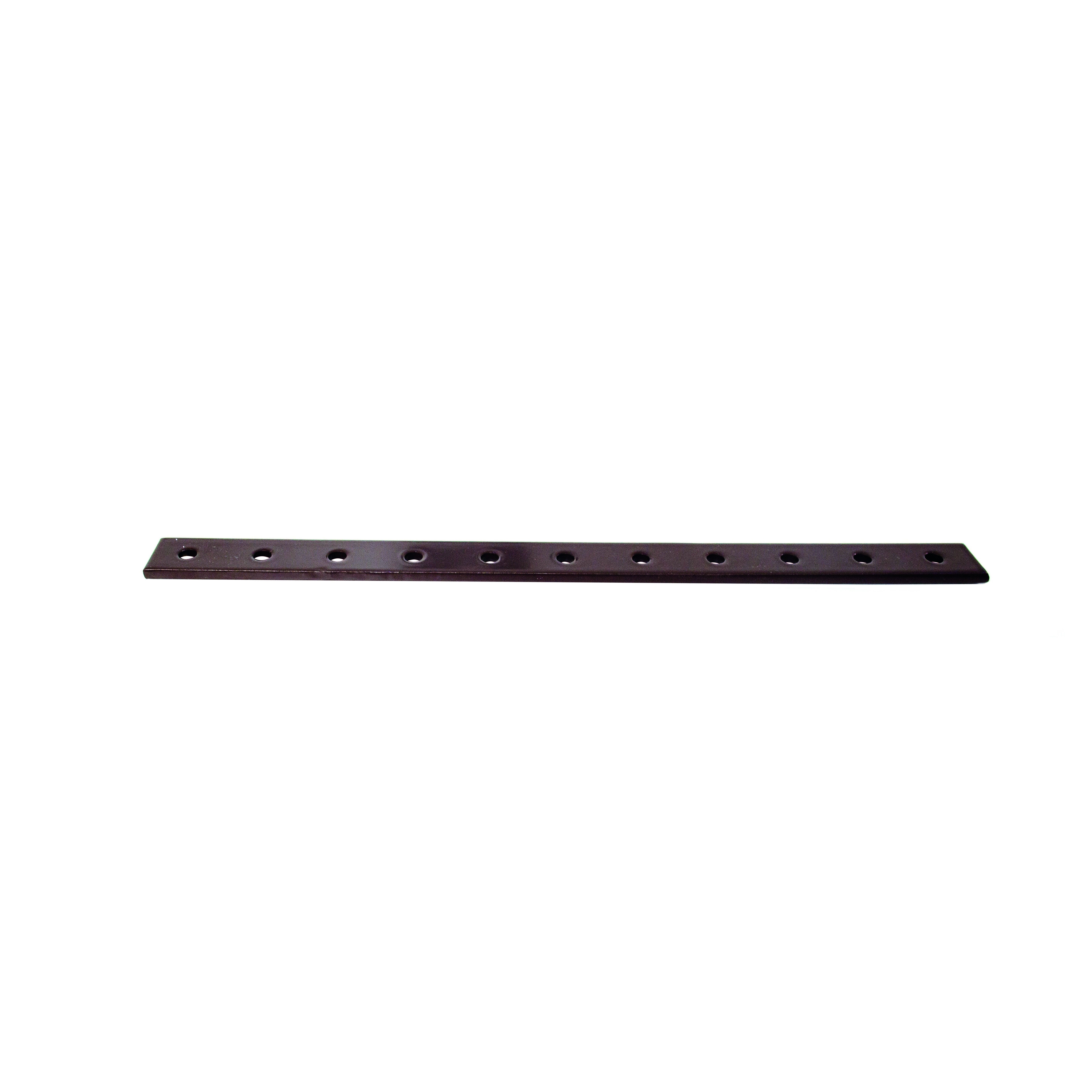 Gancio Mobile Chapuis 8927ZN Con Piastra In Acciaio Zincato, Diametro 7 Mm, Piastra 70x45 Mm, Nero, Per Amache E Cavi Esterni