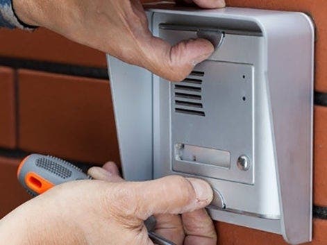 installation d'un interphone filaire