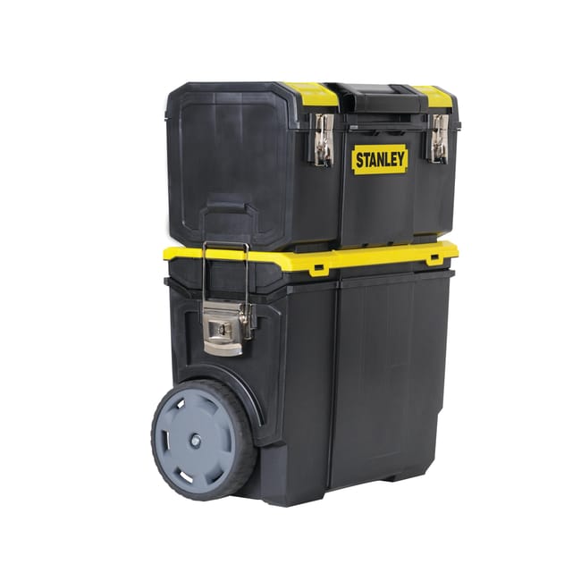 Leroymerlin Baule porta utensili STANLEY Workcenter 3 in 1 43 L in polipropilene L28.4 X H63 X P28.4 cm