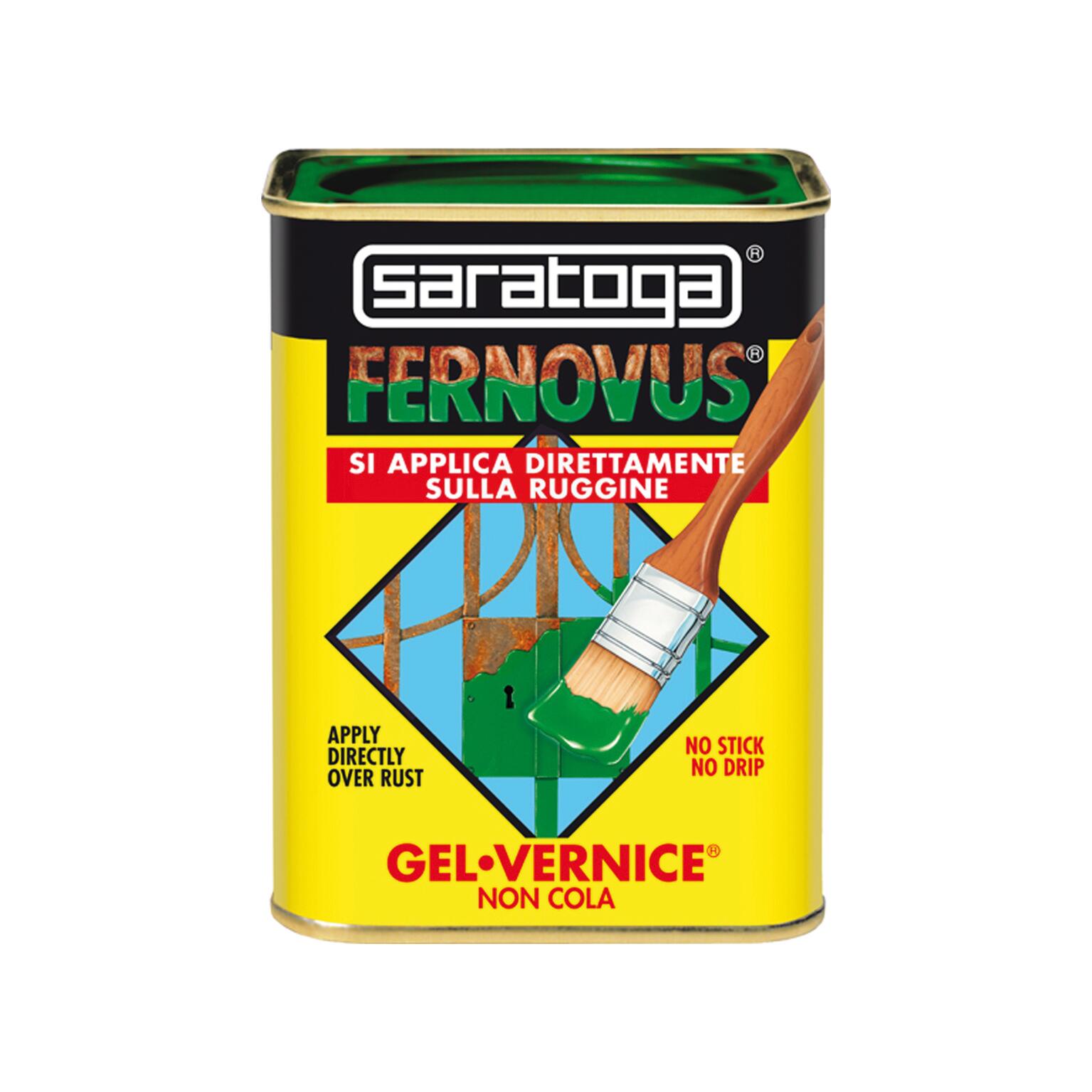 Vernice da esterno antiruggine per ferro SARATOGA Fernovus grigio medievale, martellato opaco, 0.75 l - 7