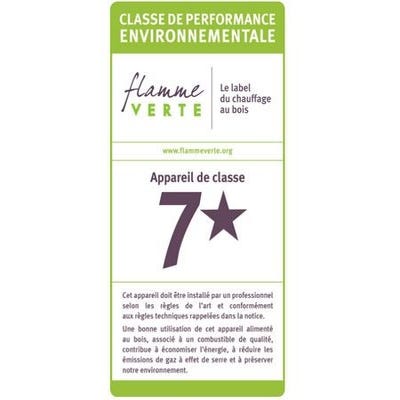 classe énergétique flamme verte 7 étoiles
