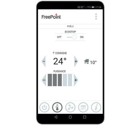 poêle à granulés breeze airtight freepoint - 6