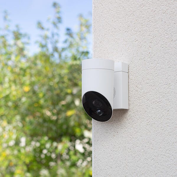 caméra de surveillance extérieur avec sirène flash