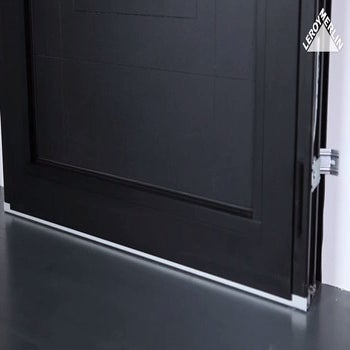 Photo du positionnement du bolc-porte