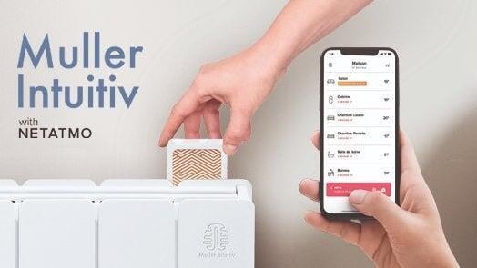Pilotez vos radiateurs à distance avec Muller Intuitiv with Netatmo