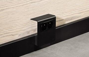 Le système plinthe Tehalit, pour une installation esthétique et discrète