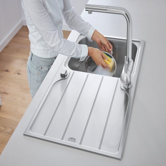 Mitigeur de cuisine avec douchette chromé GROHE 