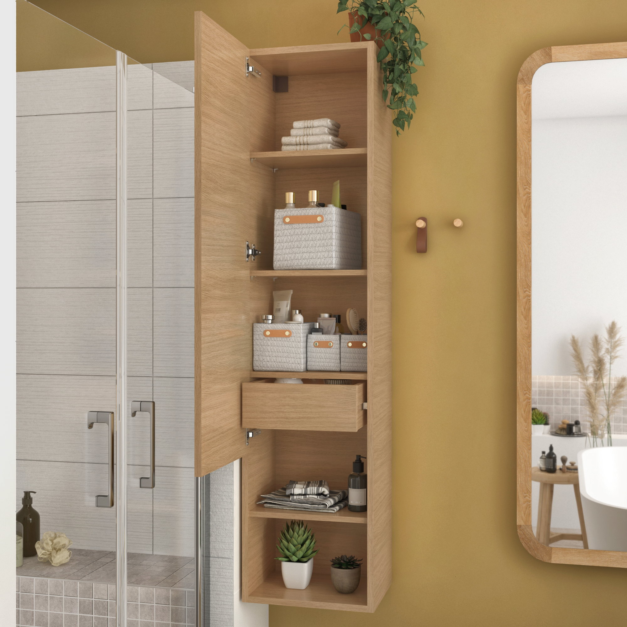 Cesta Paille Paris Sensea 21x21 cm - 3