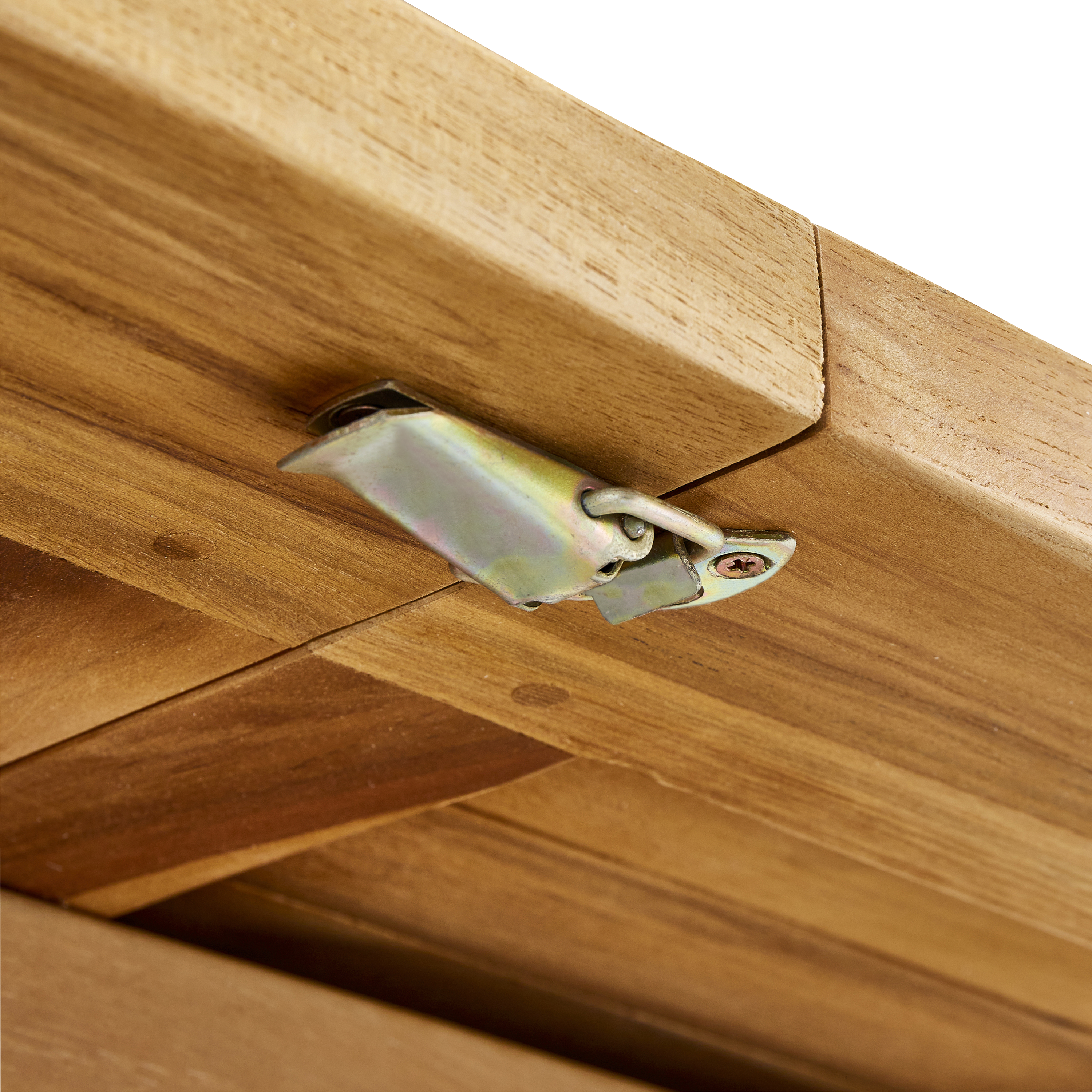 Tavolo da giardino allungabile Antea NATERIAL in teak naturale per 10 persone 180/240x100cm - 13