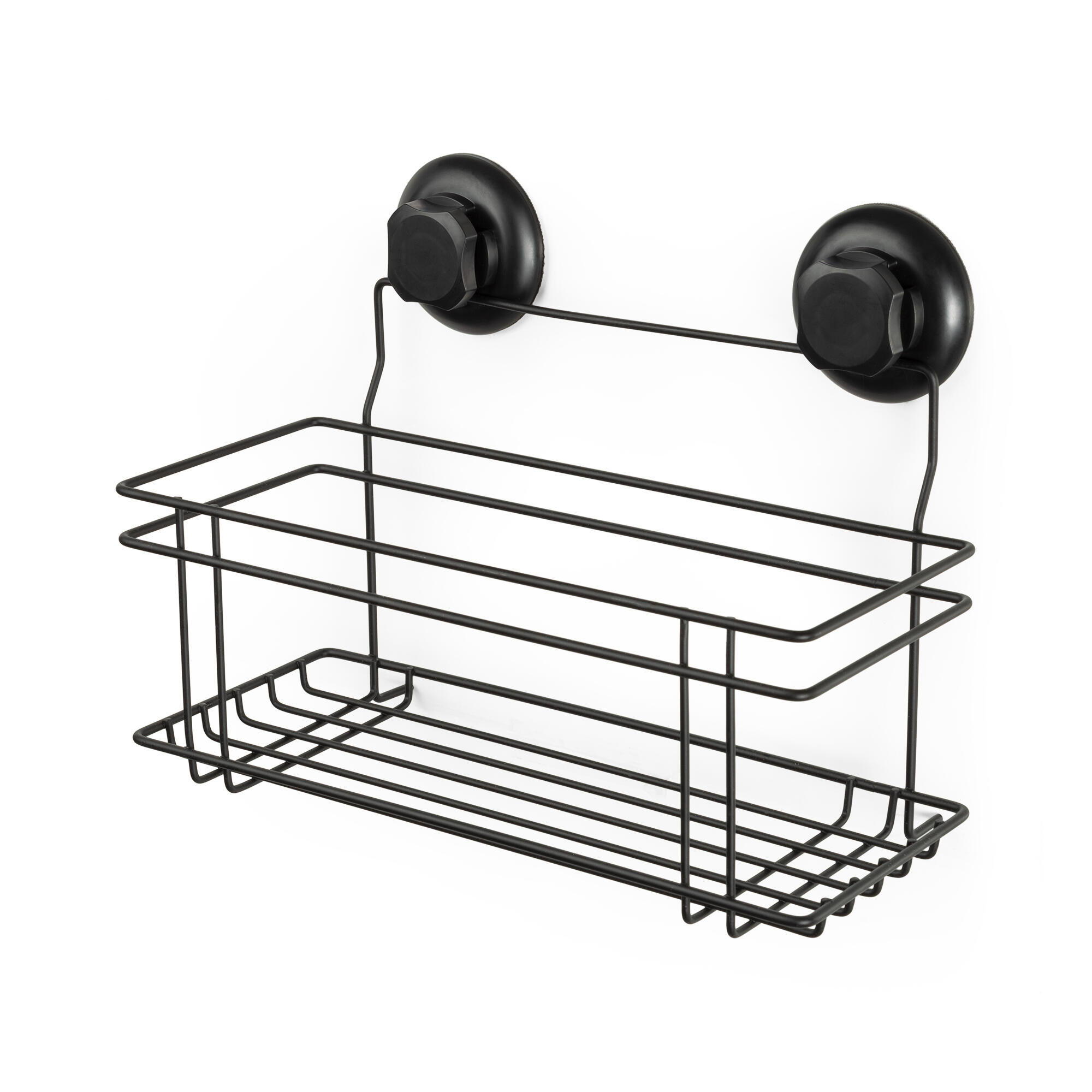 Organizador de ducha bestlock black 3.0 negro 14.1x11.5x45.4 cm