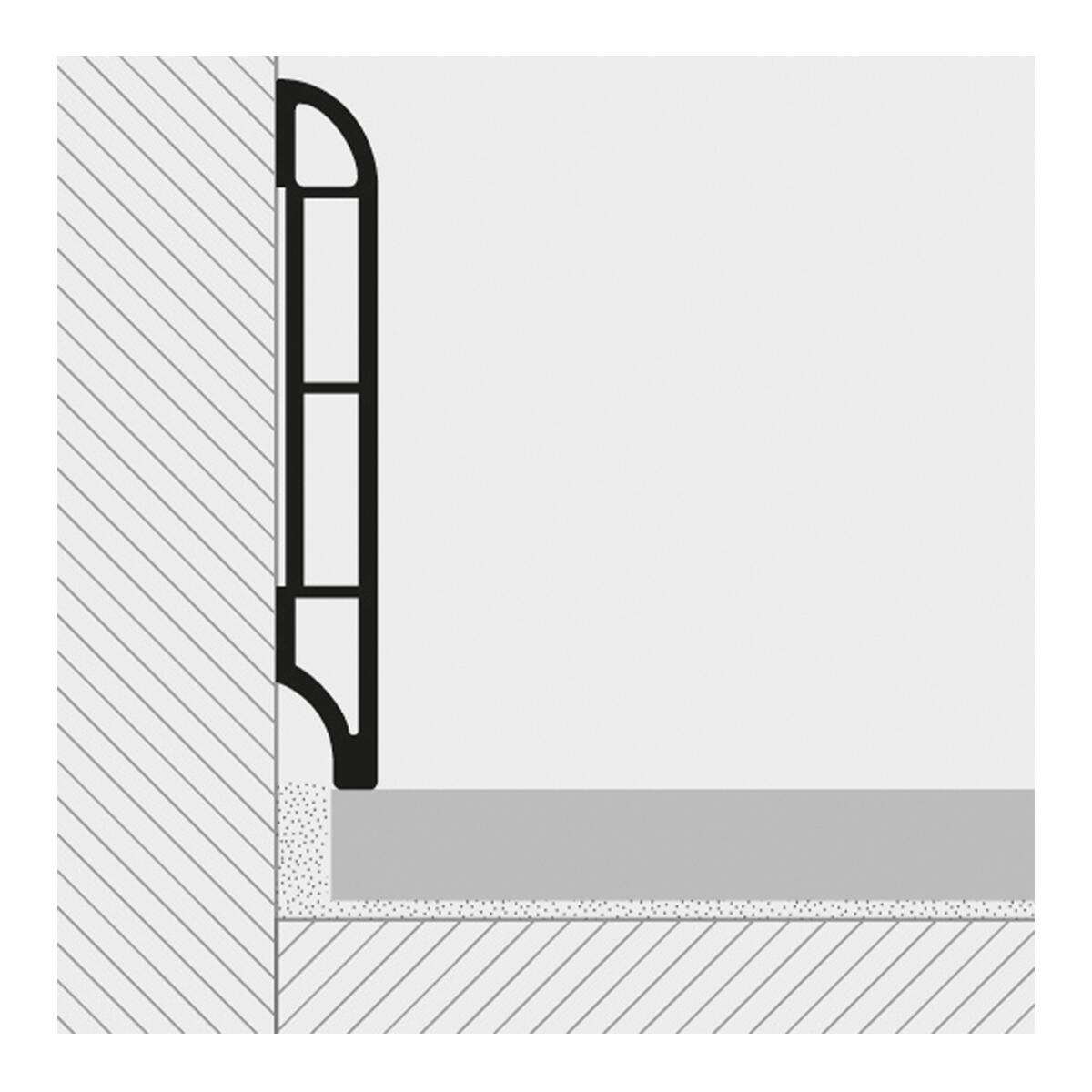 Battiscopa in pvc rovere chiaro Sp 11 mm x H 7 x L 250 cm / 2.5 m - 6