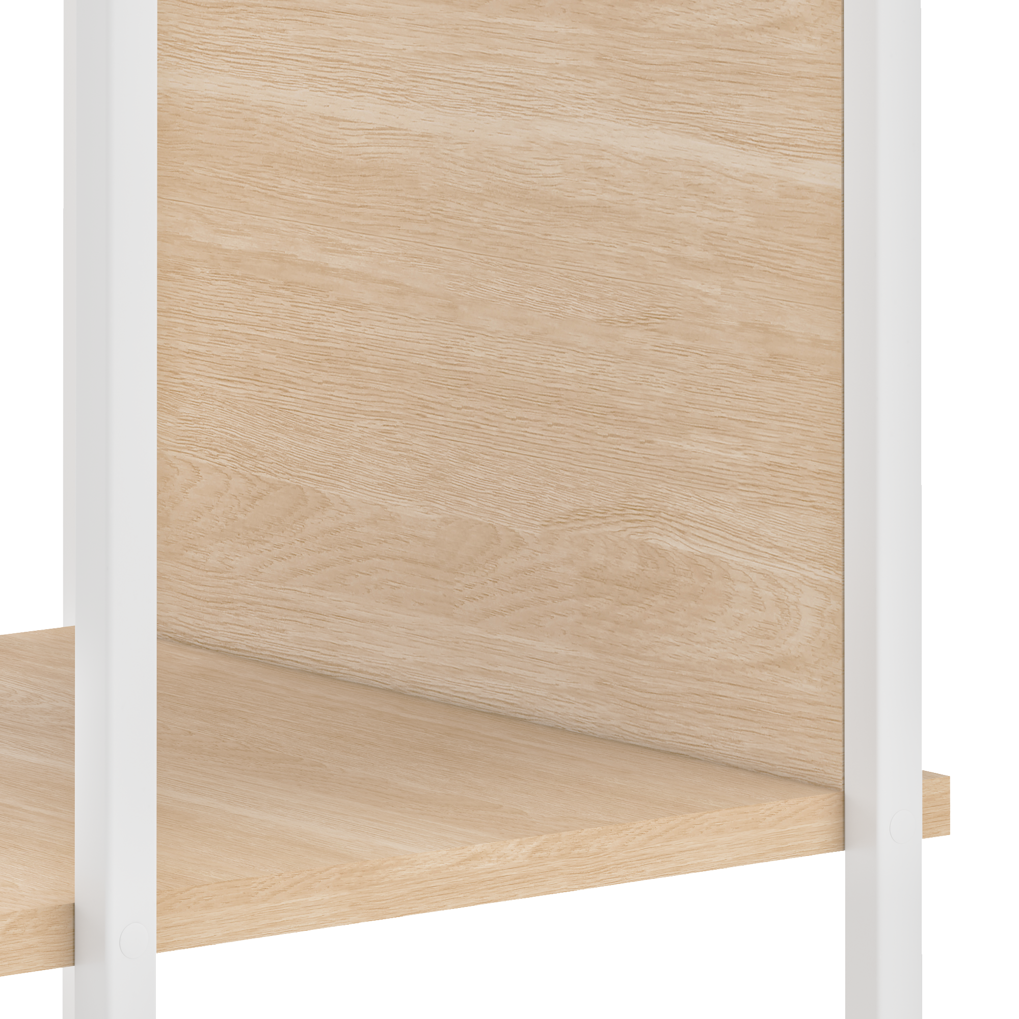Etagère l.40 x H.184 x P.32 cm effet chêne naturel Easy - 12
