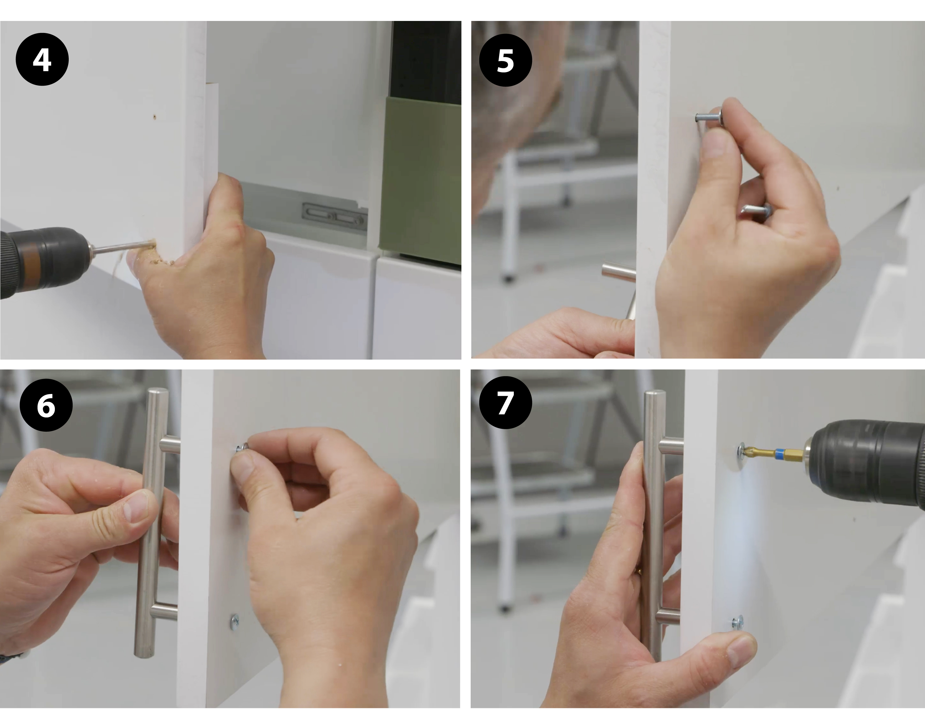Gabarit de perçage polycarbonate, H.7 x L.340 mm - 2