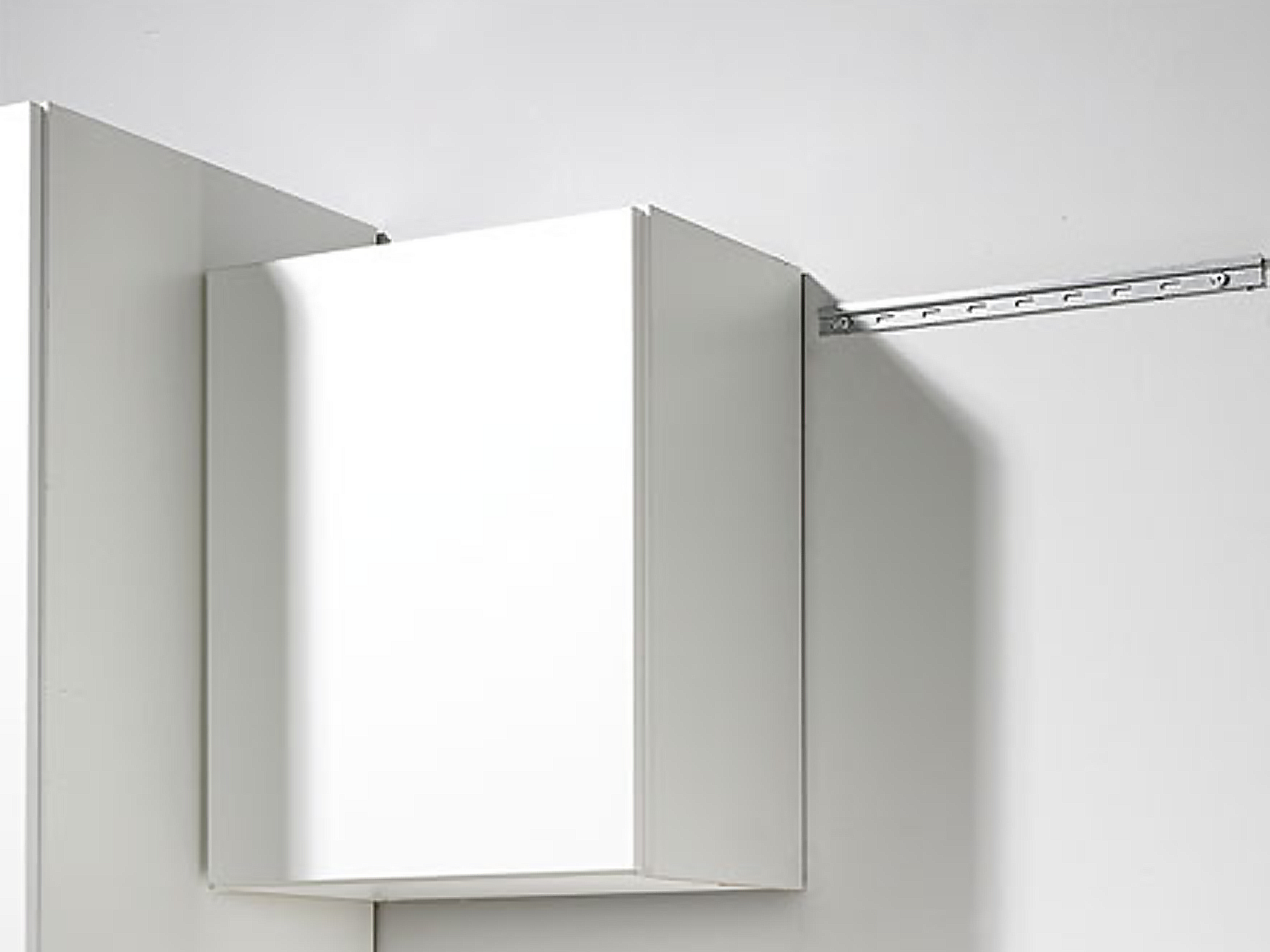 Calha de suspensão recortável aço 200 x2,8 x 6 cm Hetich - 5