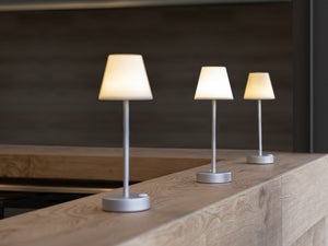 Lampada da Tavolo Design Ricaricabile Led Senza Fili 3W Liberty