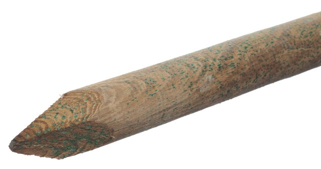 Tuteur bois fraisé, CERLAND, diamètre 6 x H.150 cm