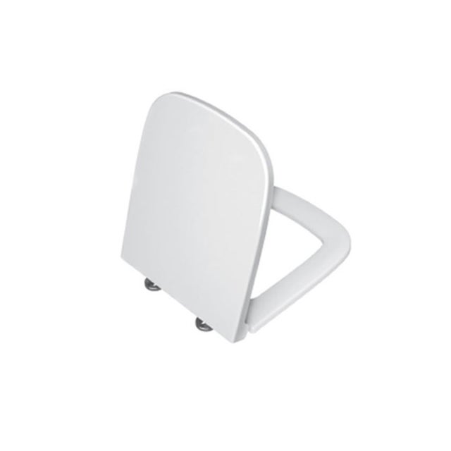 Copriwater S20 rettangolare originale per serie sanitari VITRA in duroplast bianco