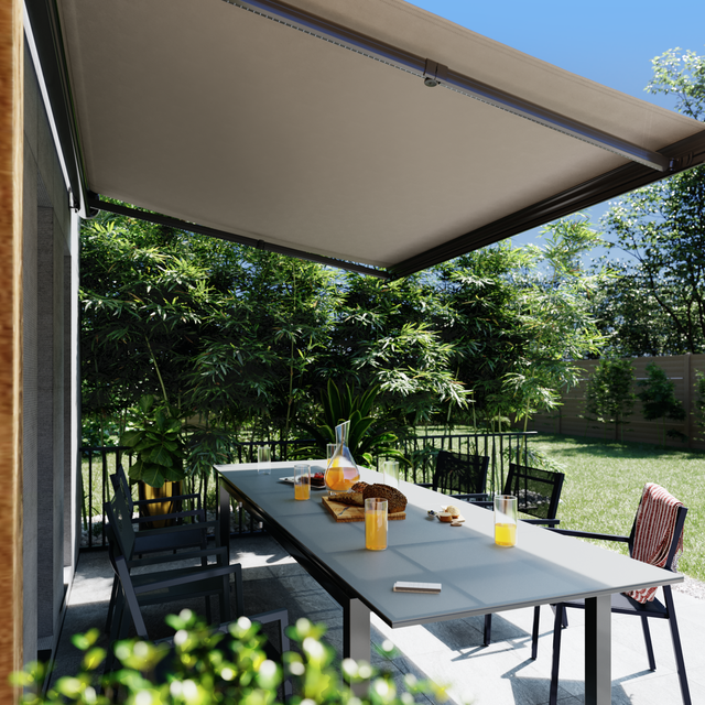 Como escolher um toldo para uma janela, varanda ou terraço