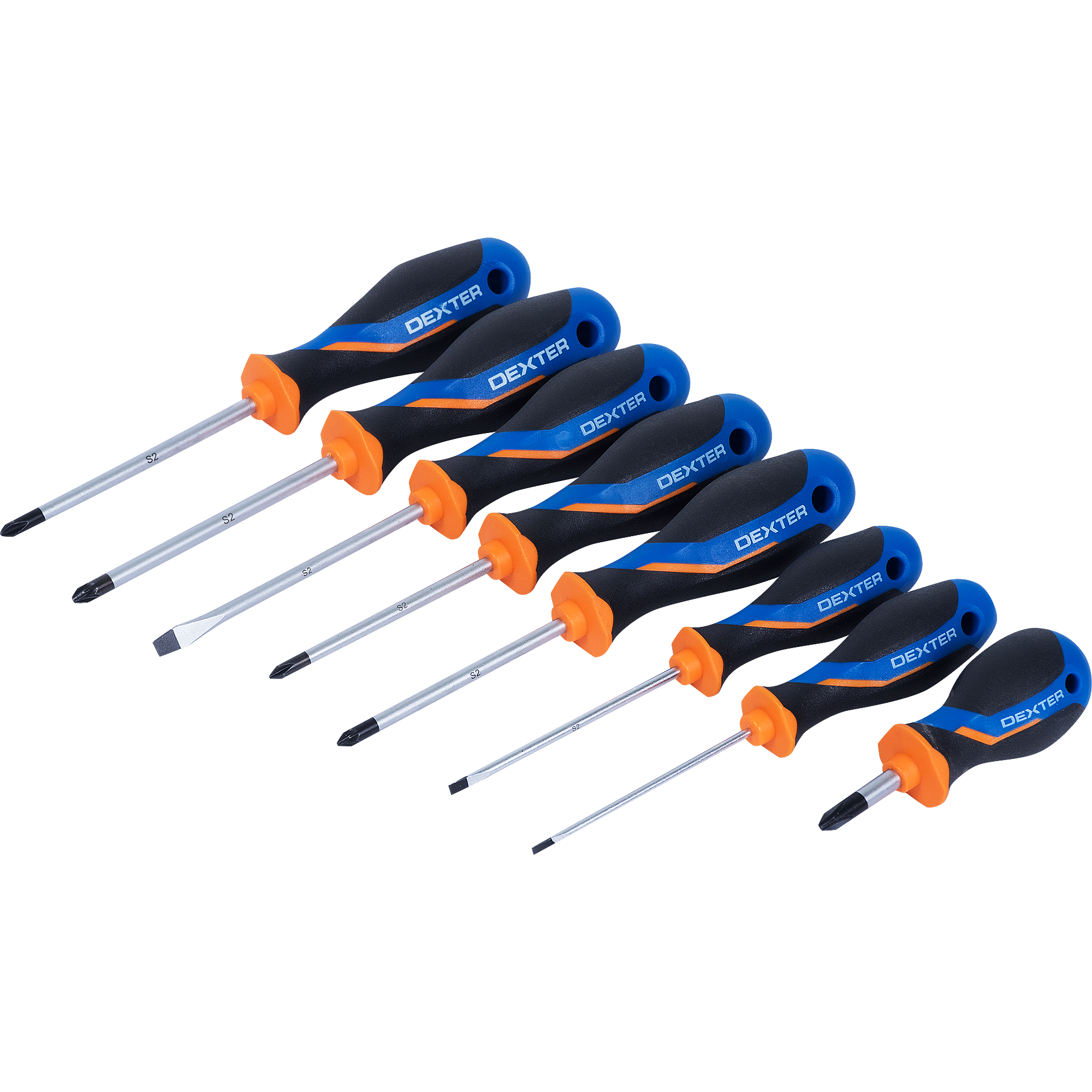 Set di 8 cacciaviti DEXTER PH, PZ - 2