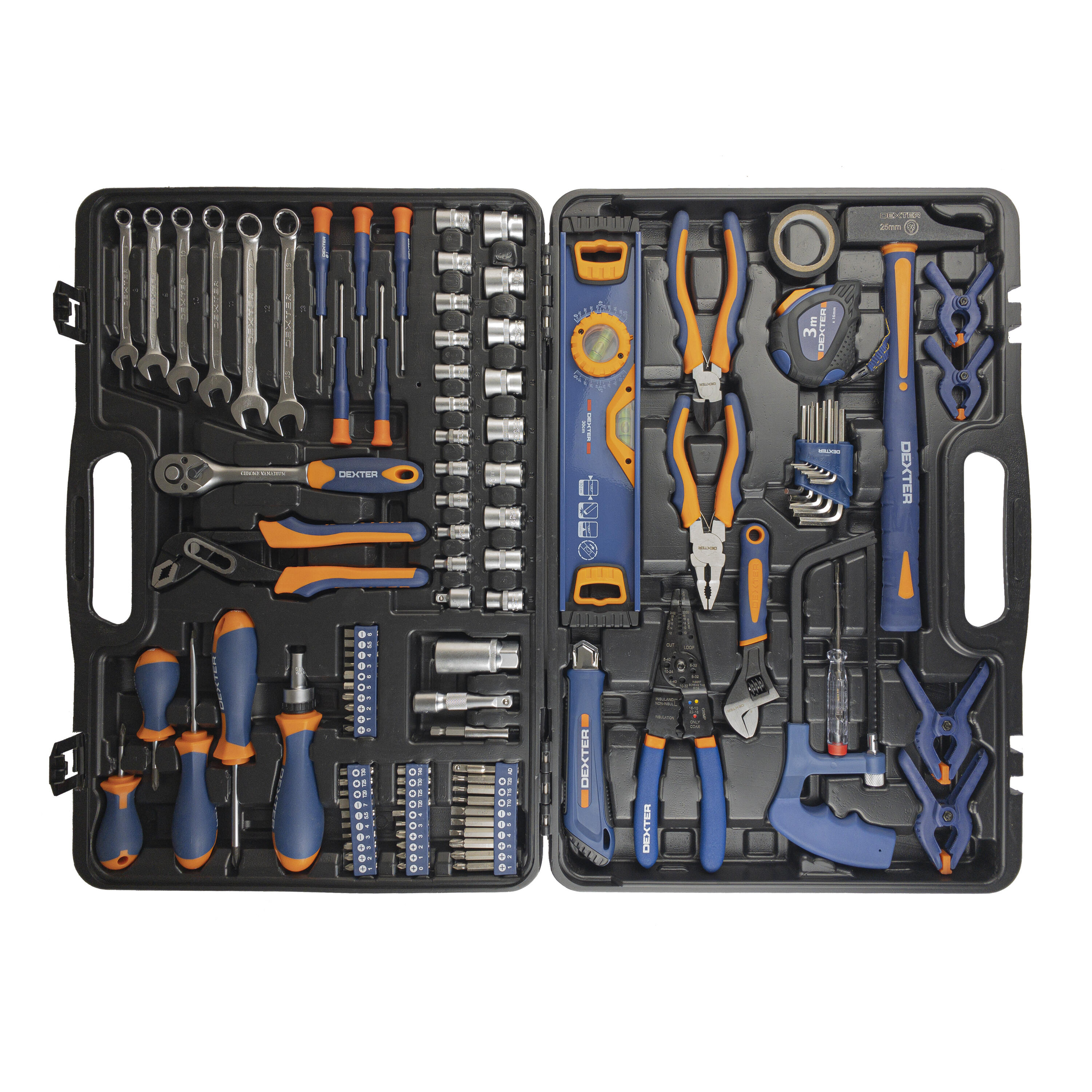 Mala com ferramentas 108 unidades Dexter - 10