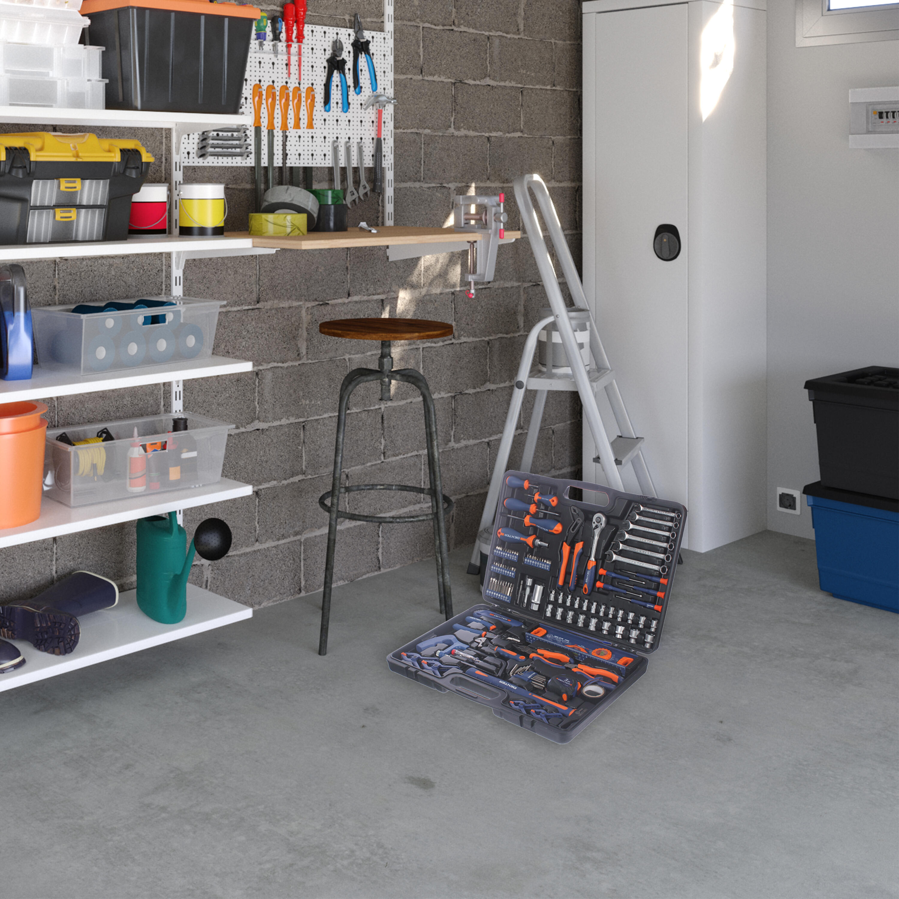 Maletín Herramientas DEXTER - 108 Piezas - 2