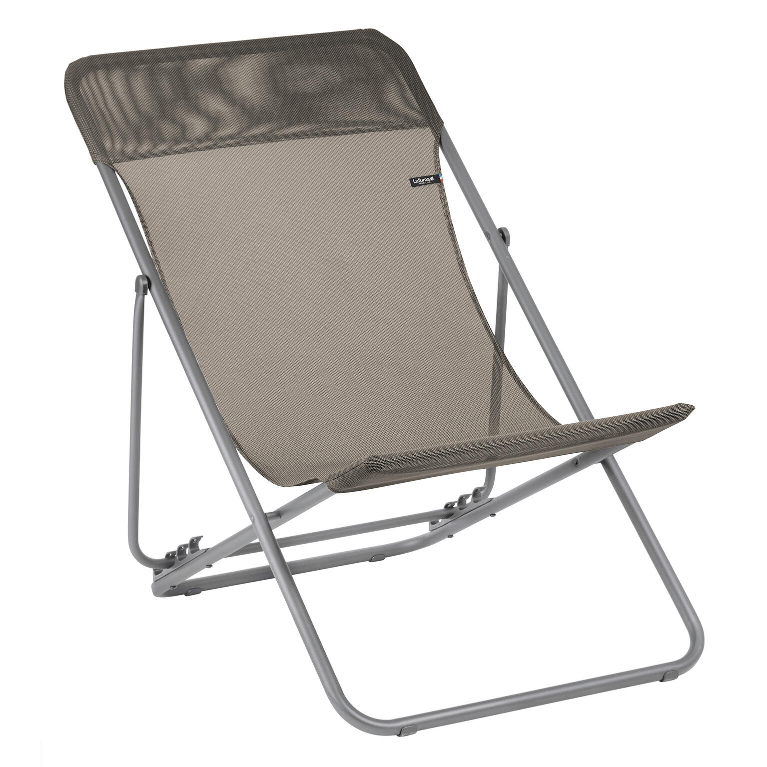 Transat de jardin en acier Maxi graphite LAFUMA MOBILIER - 5